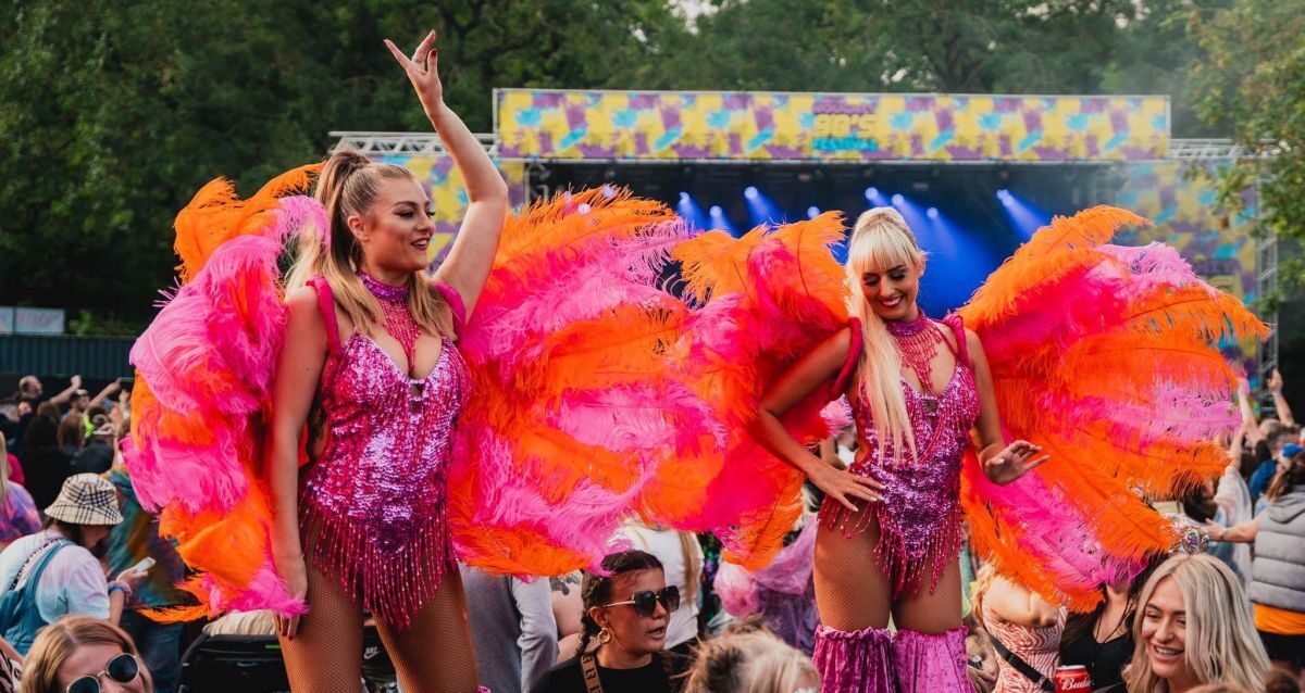 Summer Themed Stilt-Walkers