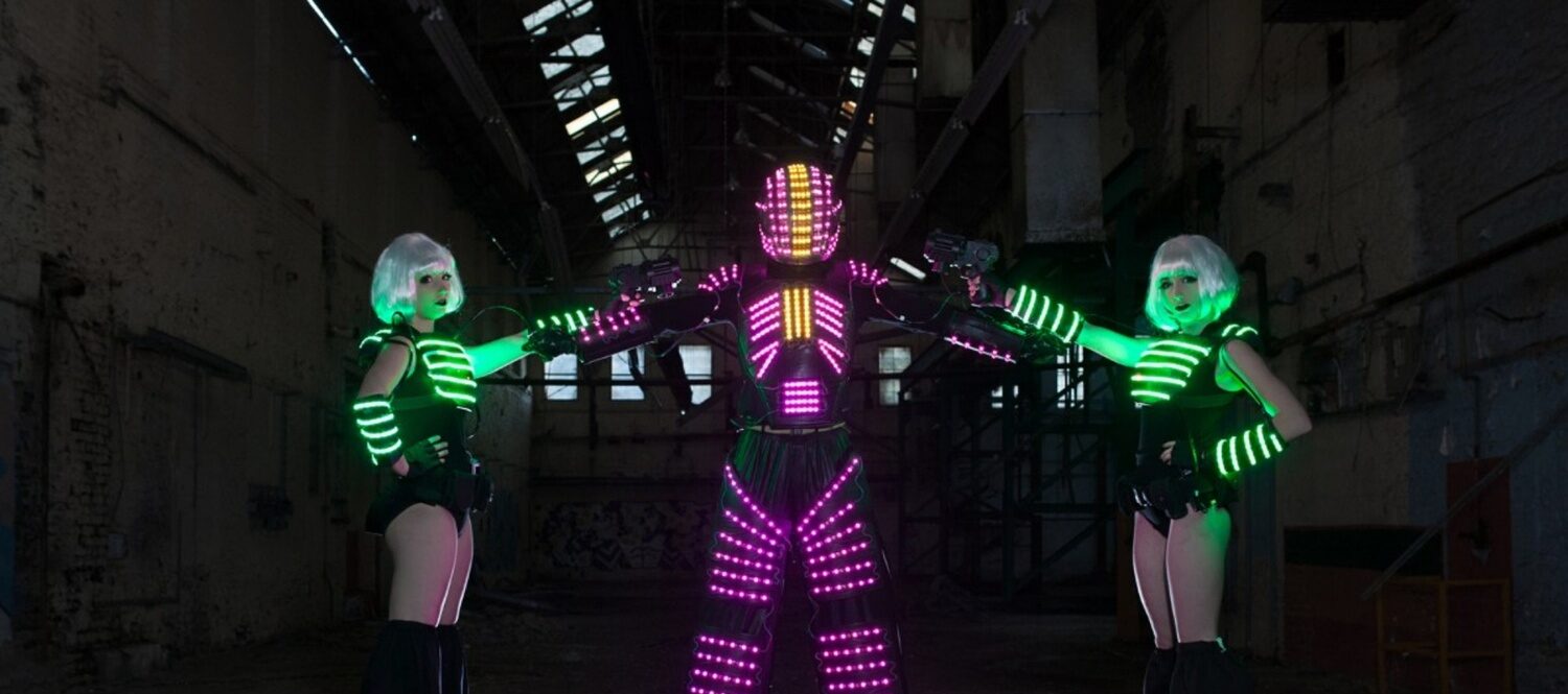 LED Themed Stilt-Walkers